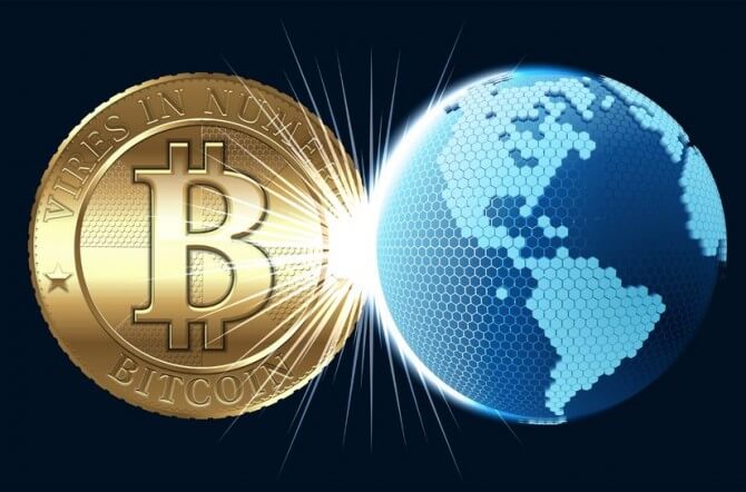 bitcoin and planet earth