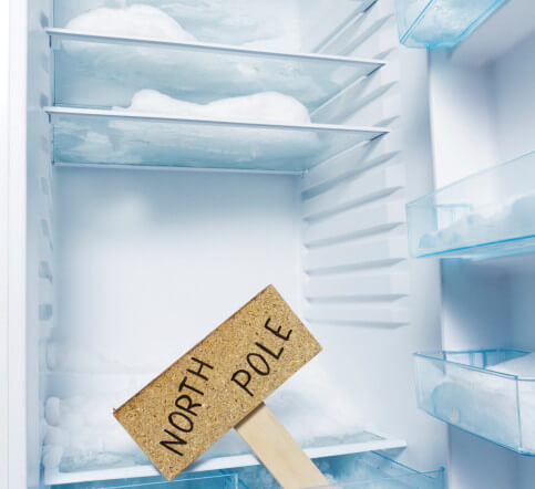 why your refrigerator ice maker overfloweth